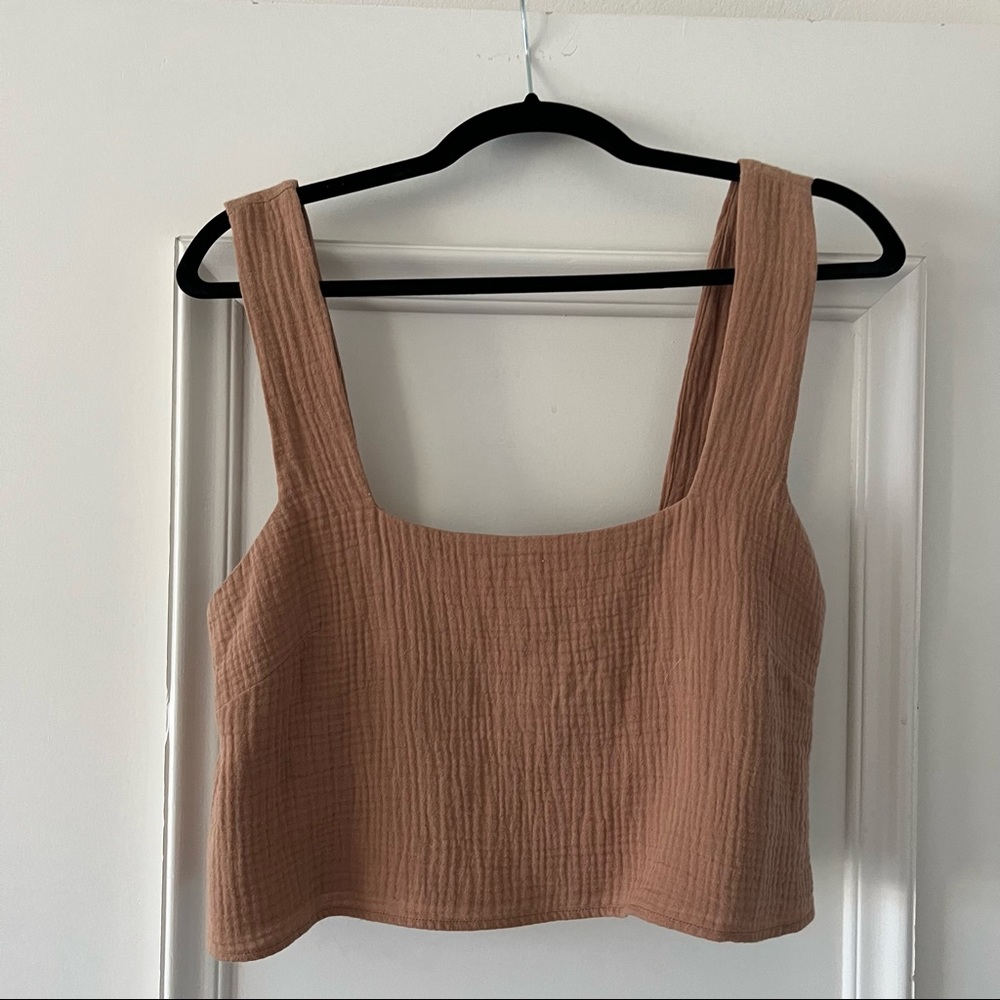 Show me your MUMU Tara Crop Top Tan size small